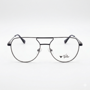 Black Minimal Aviator